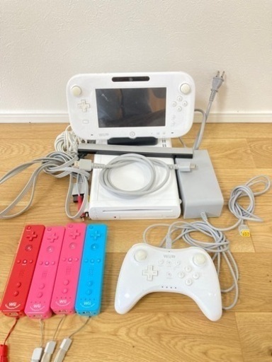 WiiU本体　ゲームパッド　その他セット