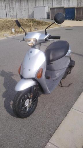 【配送可能&整備済み】　スズキ　レッツ4　シルバー　インジェクション　原付　50cc　スクーター