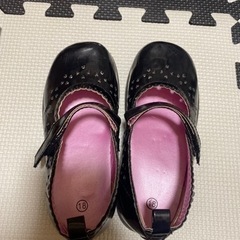18cm　女児用フォーマル靴の画像