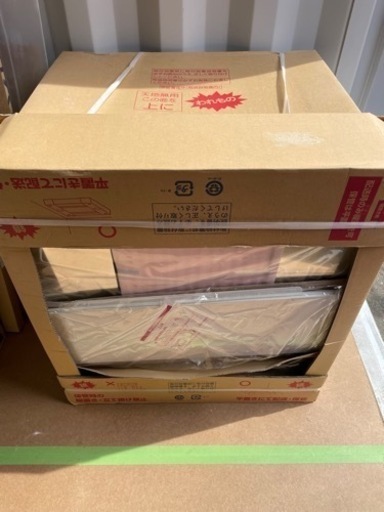 新品　格安　洗面化粧台　Panasonic 三面鏡