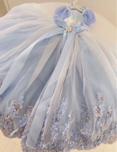 ペット用　犬用　ドレス　ロングドレス