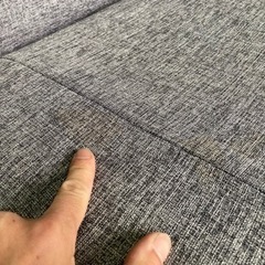 ● ソファーベット、2人掛けソファー、幅120センチの画像