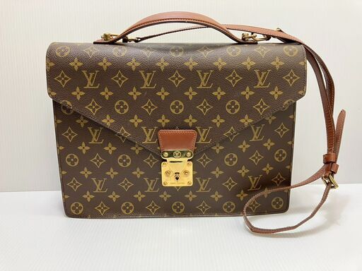 ルイヴィトン 2way ビジネスバッグ モノグラム バンドリエール