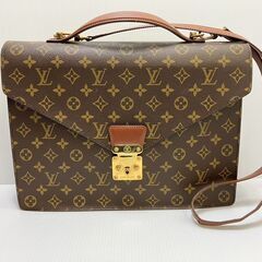 ルイヴィトン 2way ビジネスバッグ モノグラム バンドリエール