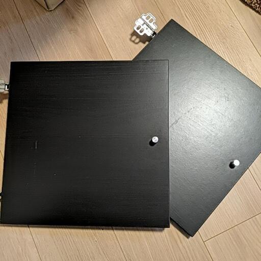 IKEAイケア　カラックス　扉 ブラウン　2枚