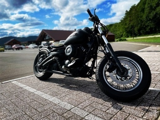 仕様変更(3枚目)ナローチョッパー　ヤマハ　ドラッグスター400クラシック　4TR