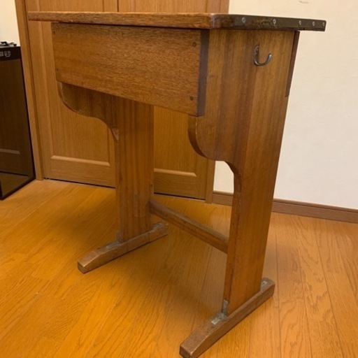 アンティーク　スクールデスク　学習机　子供　学校　オシャレインテリア♬