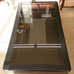 カリモク 木製センターテーブル karimoku ローテーブル　ガラステーブル karimoku カリモク ガラステーブル センターテーブル リビングテーブル