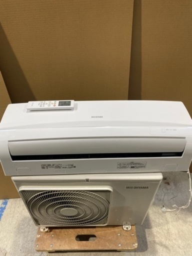 アイリスオーヤマ　エアコン　IRR-2221C　2021年製　100V　6畳●AA03G001