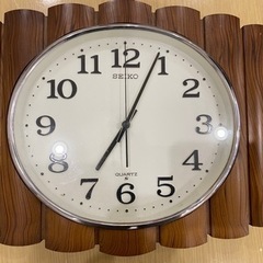 決まりました。セイコーSEIKO 壁掛け時計　さしあげます