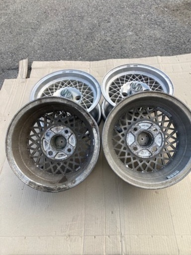 当時物 ブリジストン メッシュ ホイール4本