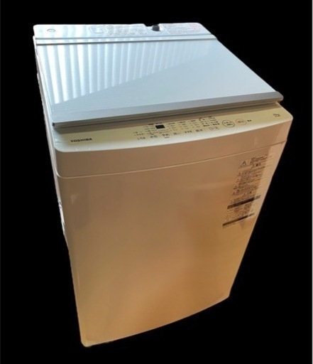 超美品♪◆5年保証付き◆2021年6月末購入◆東芝TOSHIBA◆ピュアホワイト◆10kg