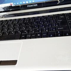 値下げしました。FRONTIERノートパソコンWindows10...