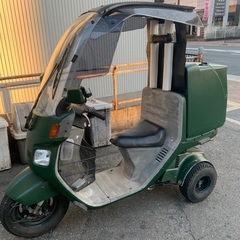 ホンダ ジャイロキャノピー(TA02)2スト ミニカー登録 塗装
