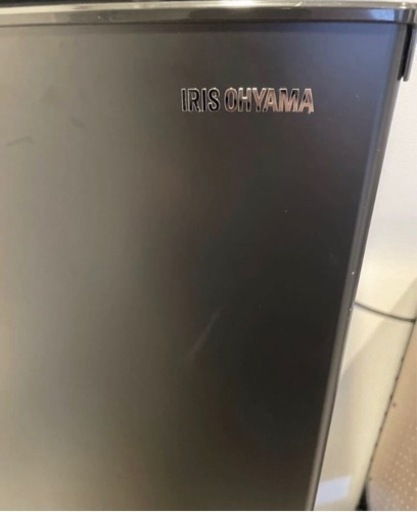 【※手渡し※】アイリスオーヤマ IRSE-16A-B 162L 2ドア冷凍冷蔵庫 2020年製 新品未使用 黒 冷蔵庫