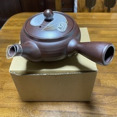 【お取引完了☑️🙇‍♀️】萬古焼 オーバル急須白刷毛目