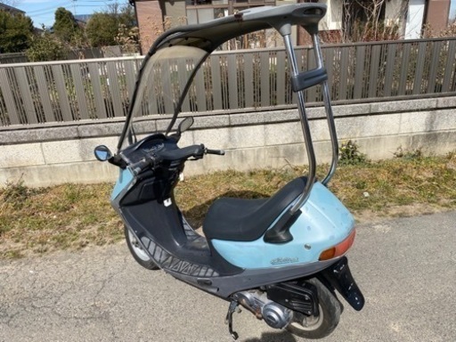 ☆屋根付きオートバイ・キャビーナ90☆シート・プラグなど新品交換で快調☆原付二種スクーター☆