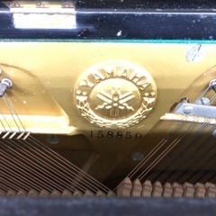 ヤマハ　アップライトピアノ　椅子セットの画像
