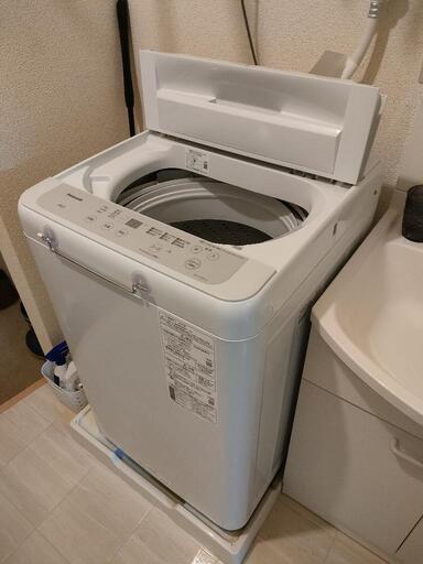 取引中　パナソニック洗濯機2021年製　5キロ