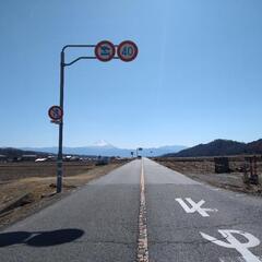 写真　富士山への道