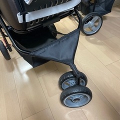 ペットカート　ブラウンの画像