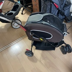 ペットカート　ブラウン