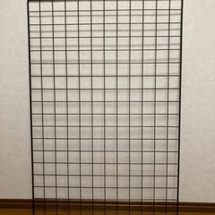 ワイヤーネット 60×90cm ブラック 黒 メッシュパネル