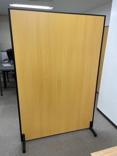 【梅田に取りに来れる方】木目調パーテーション2枚セット　120cm✖️180cm