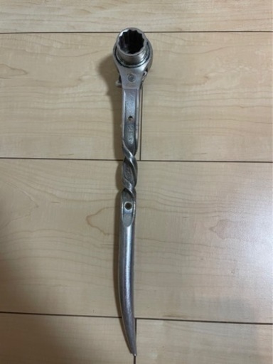 TOP ラチェットレンチ ツイスト加工 17×21 鳶仕様