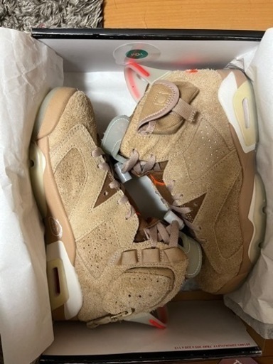 Travis Scott × Nike Air Jordan 6 "British Khaki"
