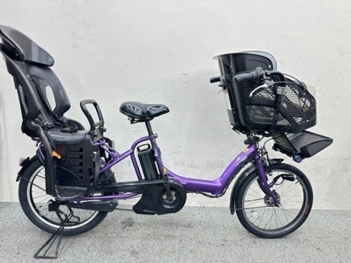 お子様の送迎に最適　3人乗り電動自転車　ヤマハパスキッス20インチ　お買い得