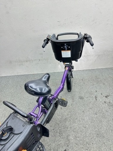 お子様の送迎に最適　3人乗り電動自転車　ヤマハパスキッス20インチ　お買い得