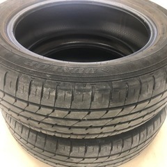 タイヤ195/60R16 中古2本 ダンロップエナセーブRV50...