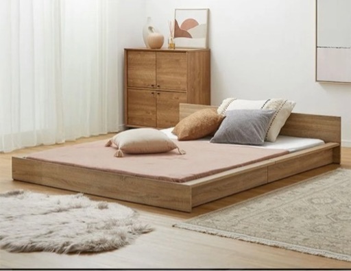 LOWYA ベットフレーム