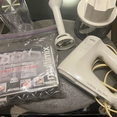 【あげます】ミキサー、ブレンダー　ブラウン