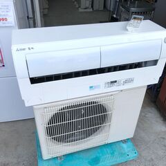 【動作保証あり】MITSUBISHI 2016年 2.2kw 6畳用 冷暖房ルームエアコン MSZ-L2216【管理KR344】