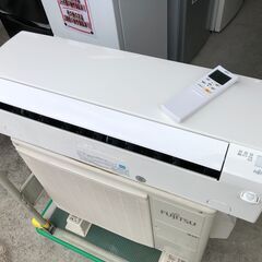【動作保証あり】FUJITSU 2016年 2.8kw 10畳用 冷暖房ルームエアコン AS-285TK【管理KR346】の画像