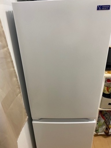 冷蔵庫　2020年製　ヤマダセレクト　ファン式