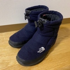 【取引完了】THE NORTH FACE 紺 ヌプシブーツ