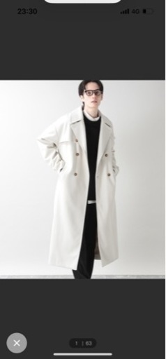 ウーリーテック/スリットトレンチロングコート