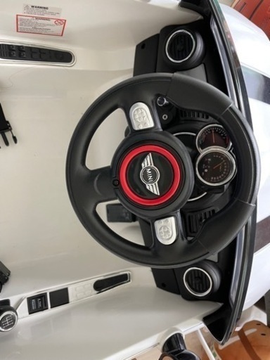 【譲り先決定しました】美品！ミニクーパー　電動乗用カー ラジコン　おもちゃ　結婚式　リングボーイ