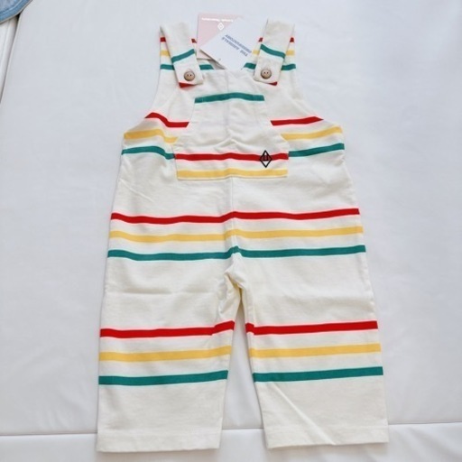 新品タグ付き TAO ボーダー サロペット オーバーオール オールインワン タオ 新品タグ付き TAO ボーダー サロペット オーバーオール オールインワン