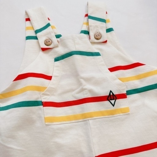 新品タグ付き TAO ボーダー サロペット オーバーオール オールインワン