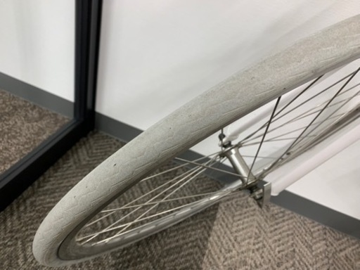 FUJI PALETTE オールホワイト　可愛い自転車