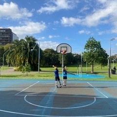広島で寄せ集めバスケ🏀