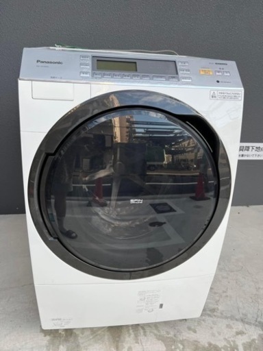 ㊗️激安?パナソニックドラム洗濯機乾燥機付き　10キロ?大阪市内配達設置無料??保証有り