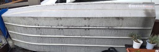 釣り用アルミボートと周辺機器類