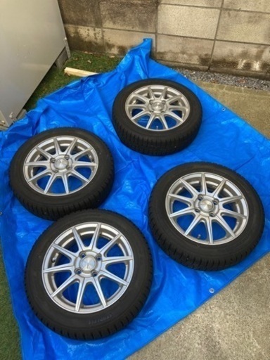 <お取引中> 軽自動車スタッドレスタイヤ ホイール付き4本セットトーヨー タイヤ 155/65r14