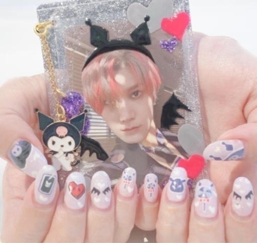 オンリーワン推しネイル✨