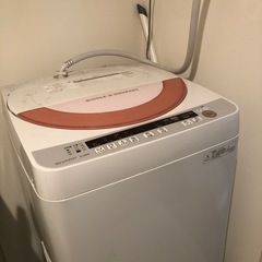 3/4まで！洗濯機　6kg SHARP ES-GE60P